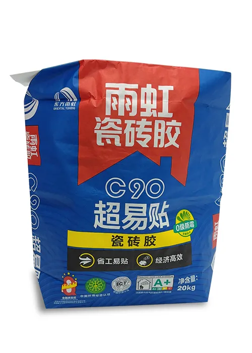 Sac pour colle à carrelage